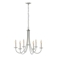 Simple Sweep 6-Arm Chandelier