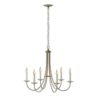 Simple Sweep 6-Arm Chandelier