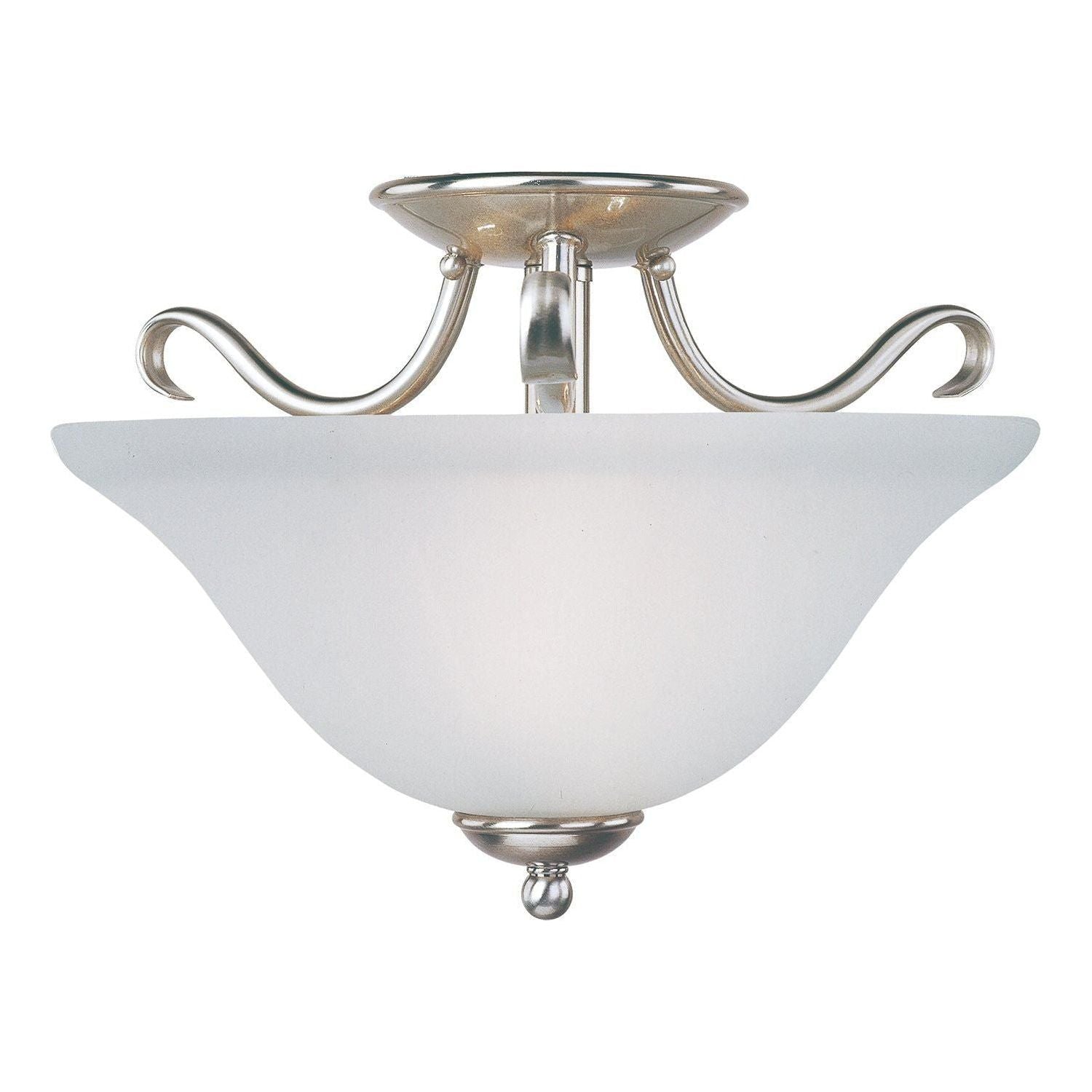 Basix 2-Light Semi Flush Mount