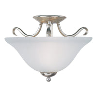Basix 2-Light Semi-Flush Mount