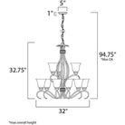 Maxim Lighting - Basix 9-Light Chandelier - Lights Canada