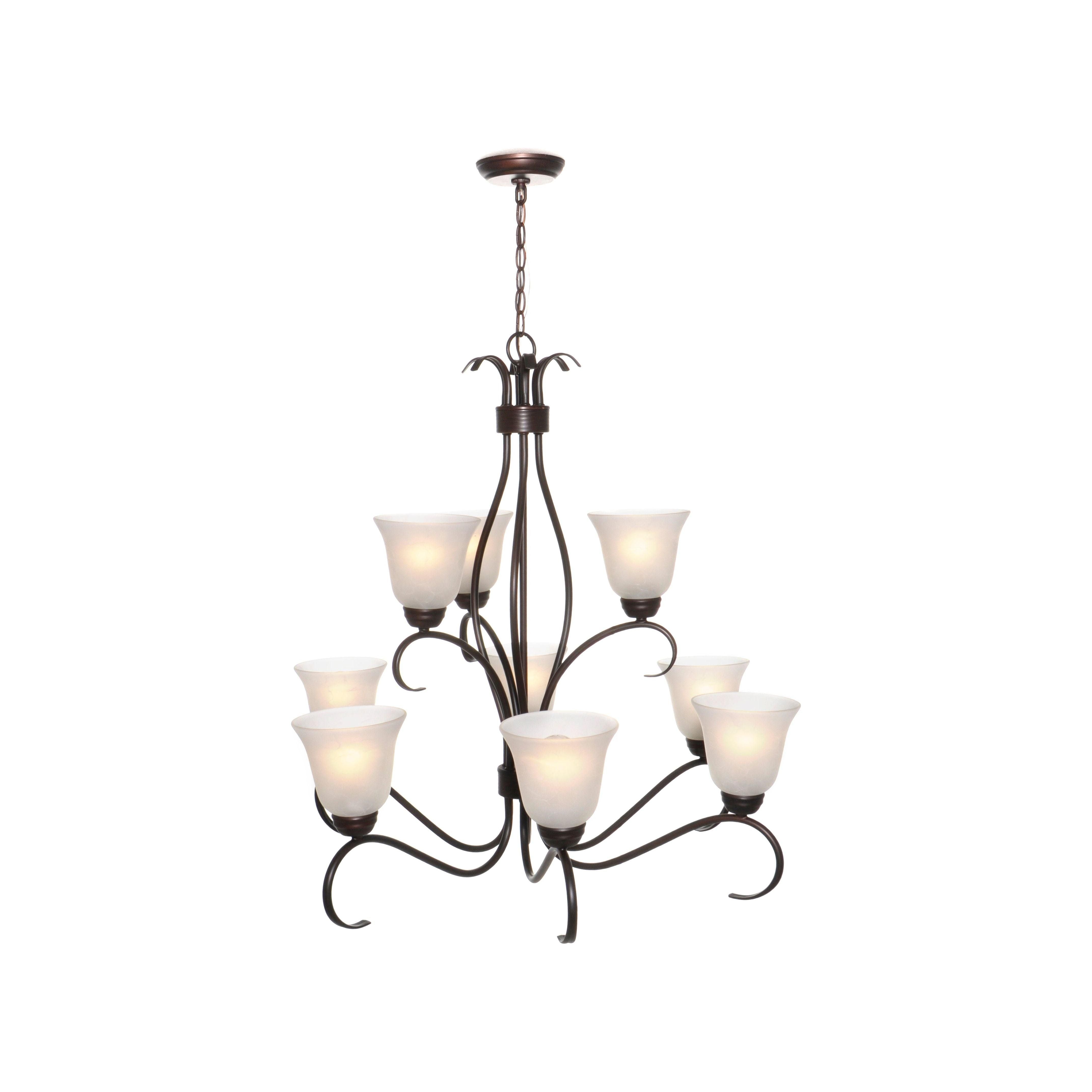 Maxim Lighting - Basix 9-Light Chandelier - Lights Canada