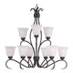 Maxim Lighting - Basix 9-Light Chandelier - Lights Canada