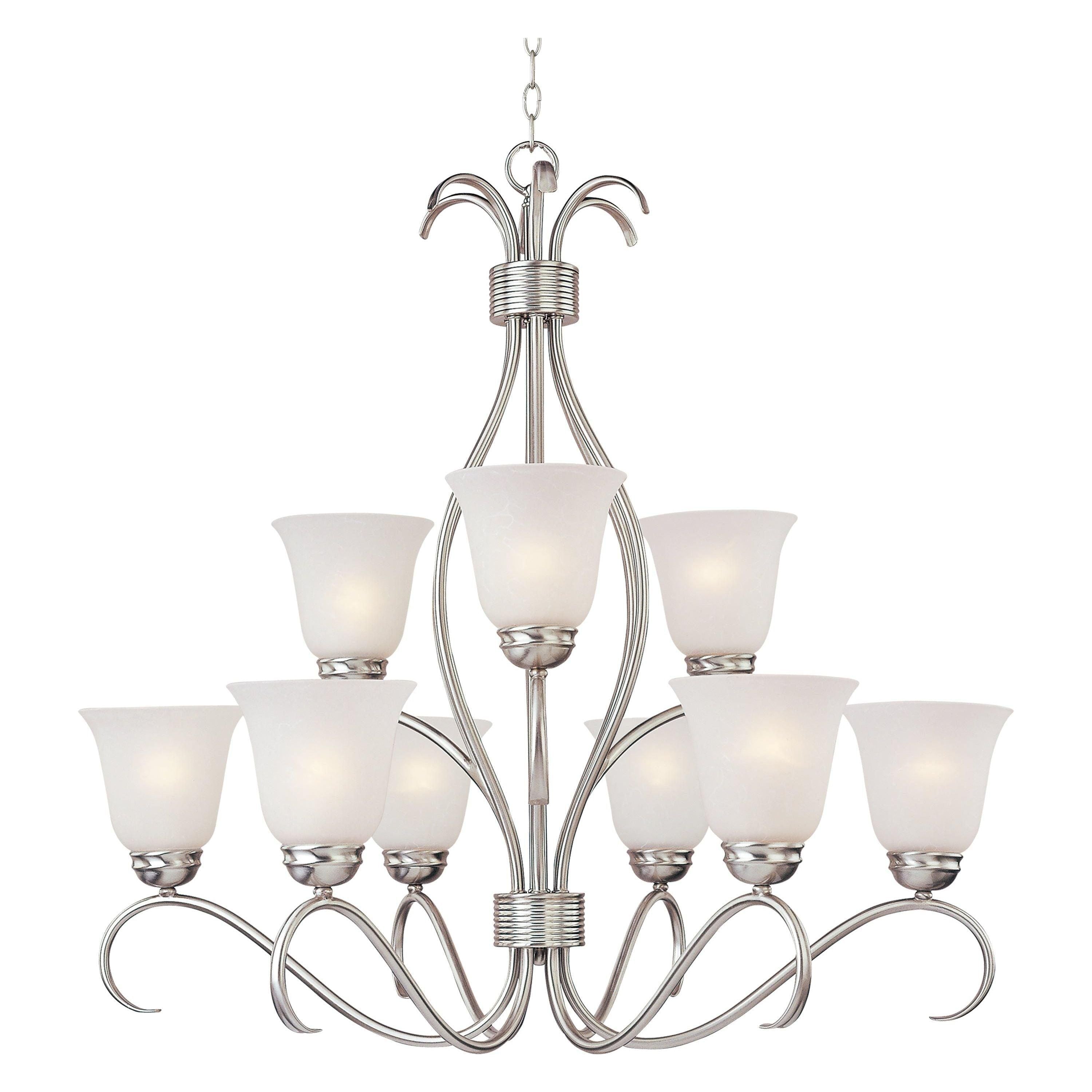 Maxim Lighting - Basix 9-Light Chandelier - Lights Canada