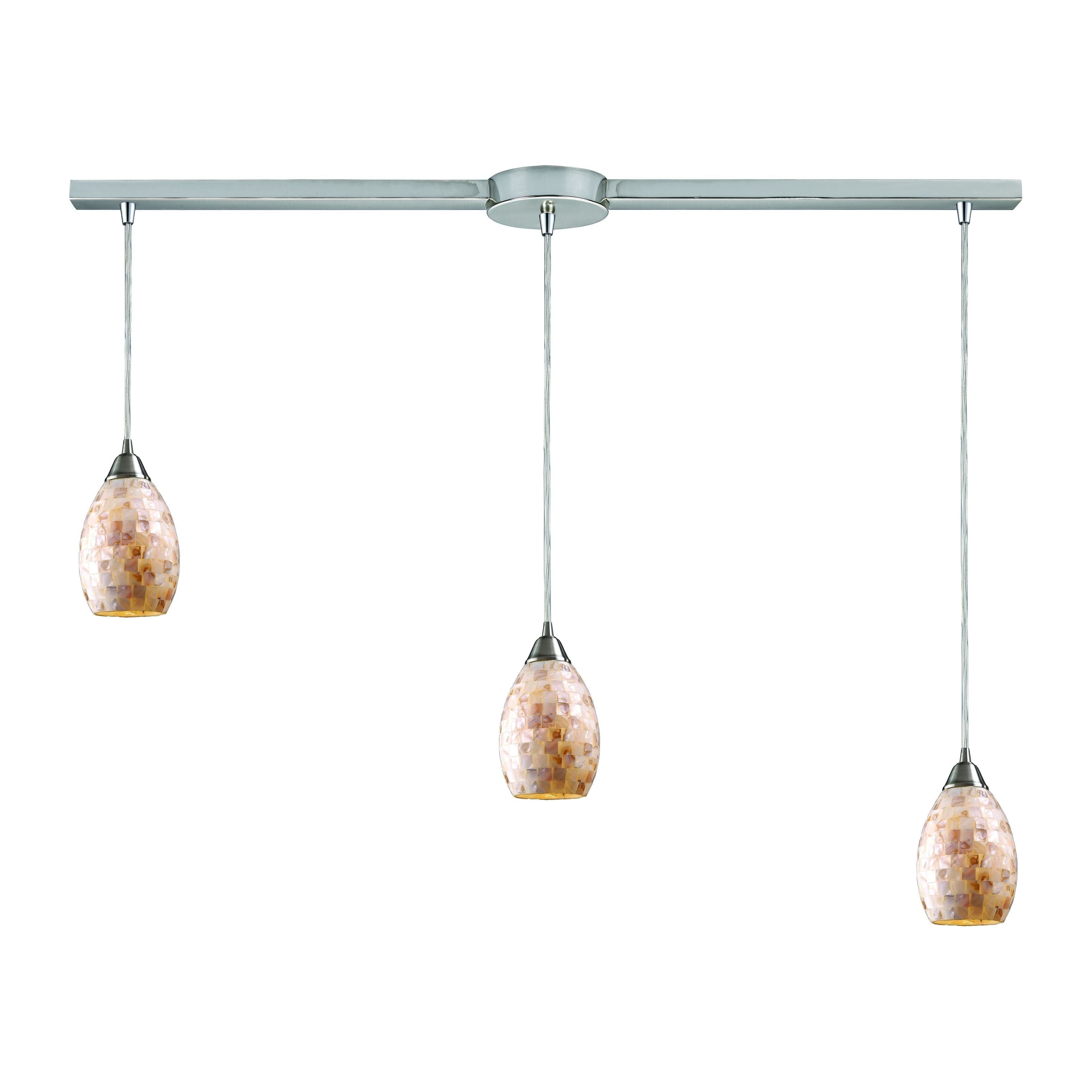 Capri 36" Wide 3-Light Pendant