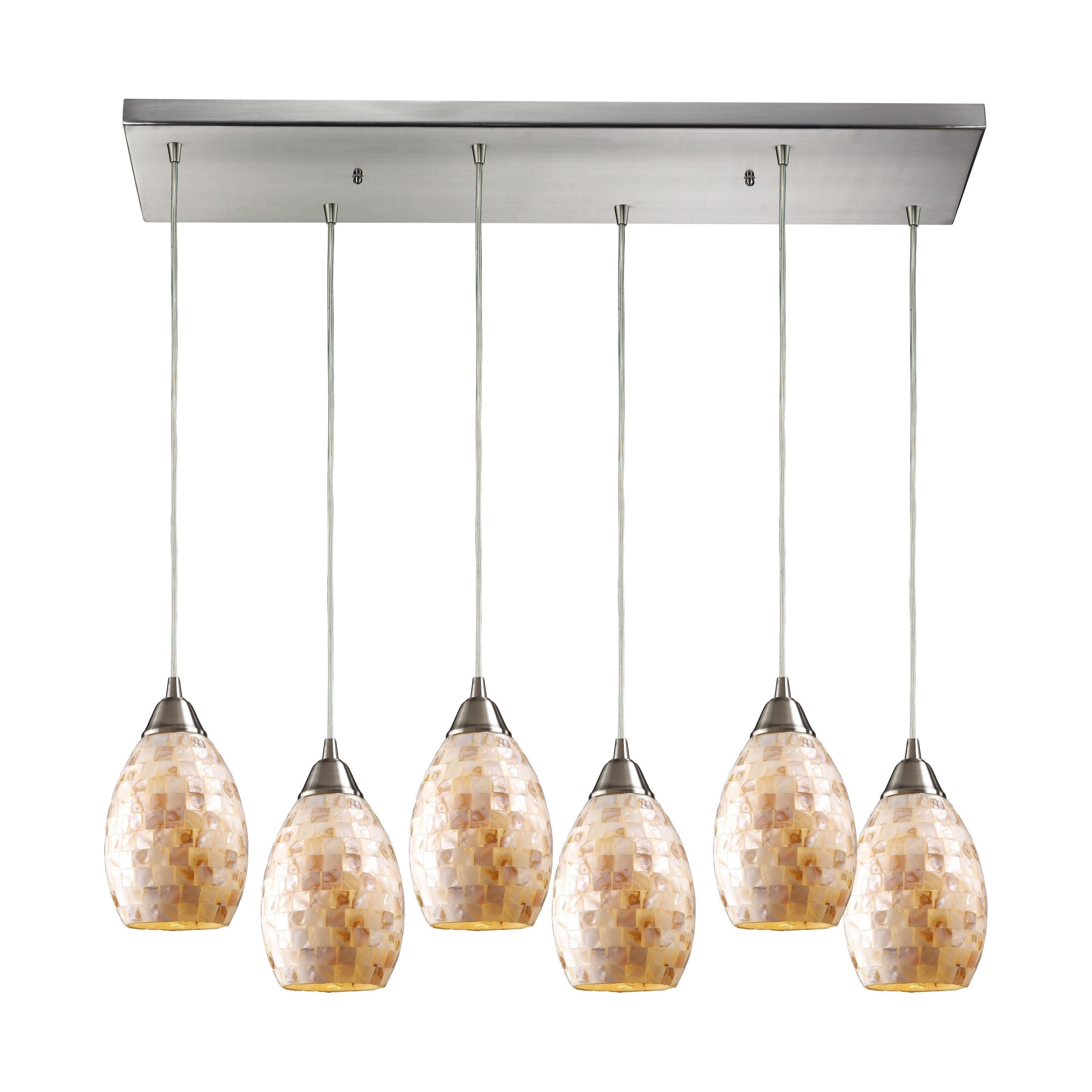 Capri 30" Wide 6-Light Pendant