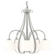 Sweeping Taper 5-Arm Chandelier