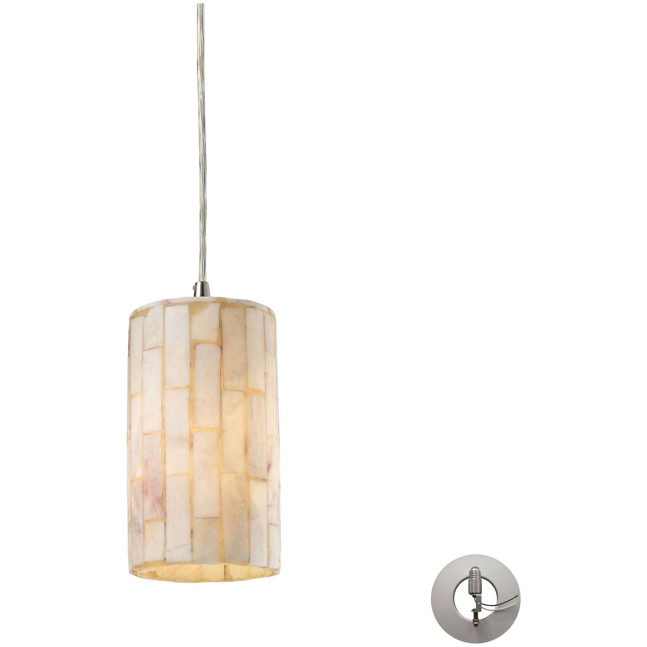 Coletta 4" Wide 1-Light Pendant