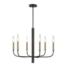 DVI - Olivia 6 Light Chandelier - Lights Canada