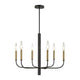 DVI - Olivia 6 Light Chandelier - Lights Canada
