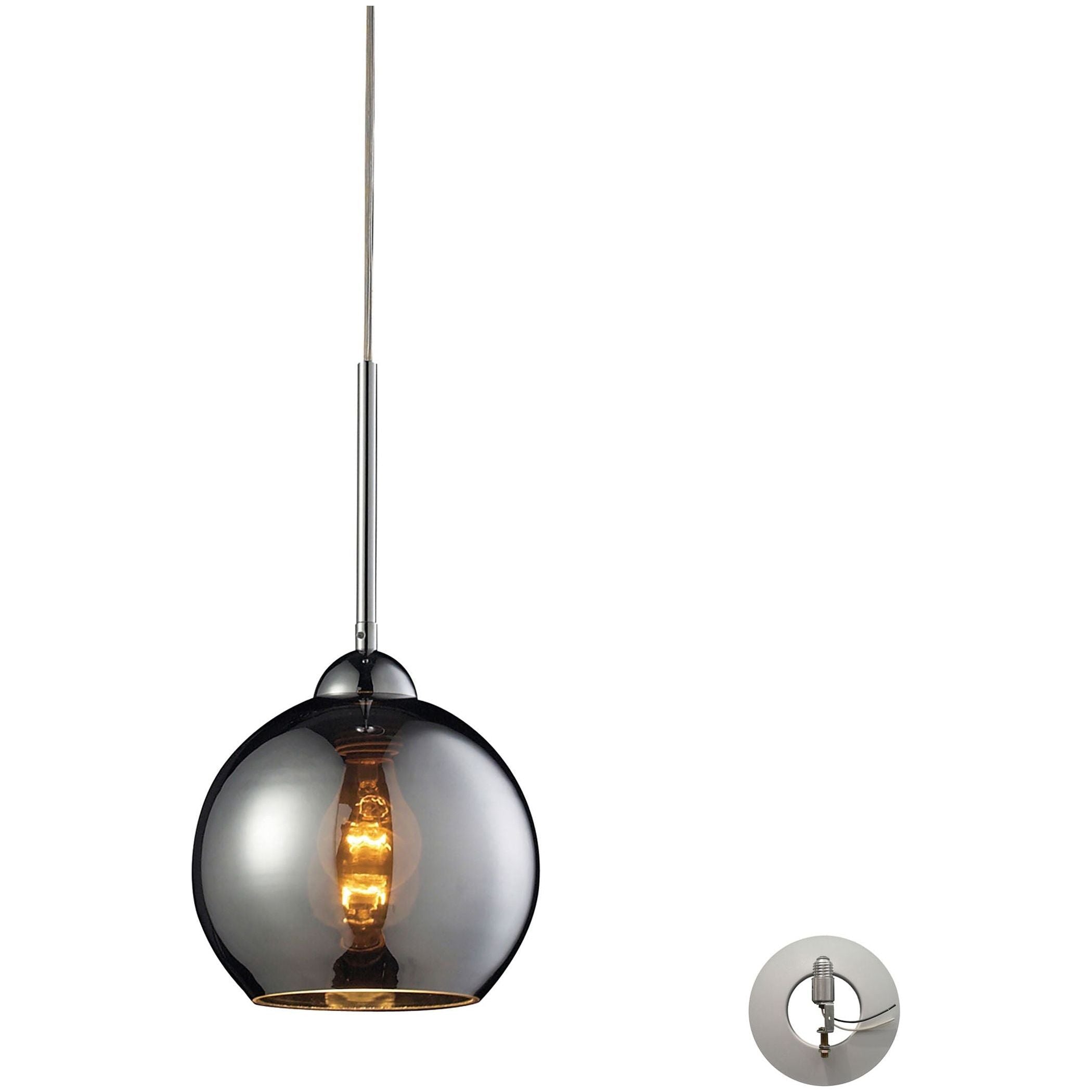 Cassandra 8" Wide 1-Light Pendant