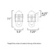 Seaside 1-Light Outdoor Wall Sconce