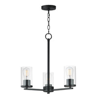 Lateral 3-Light Chandelier