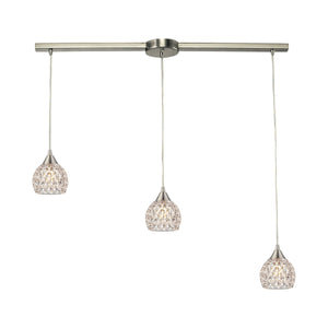 Kersey 36" Wide 3-Light Pendant