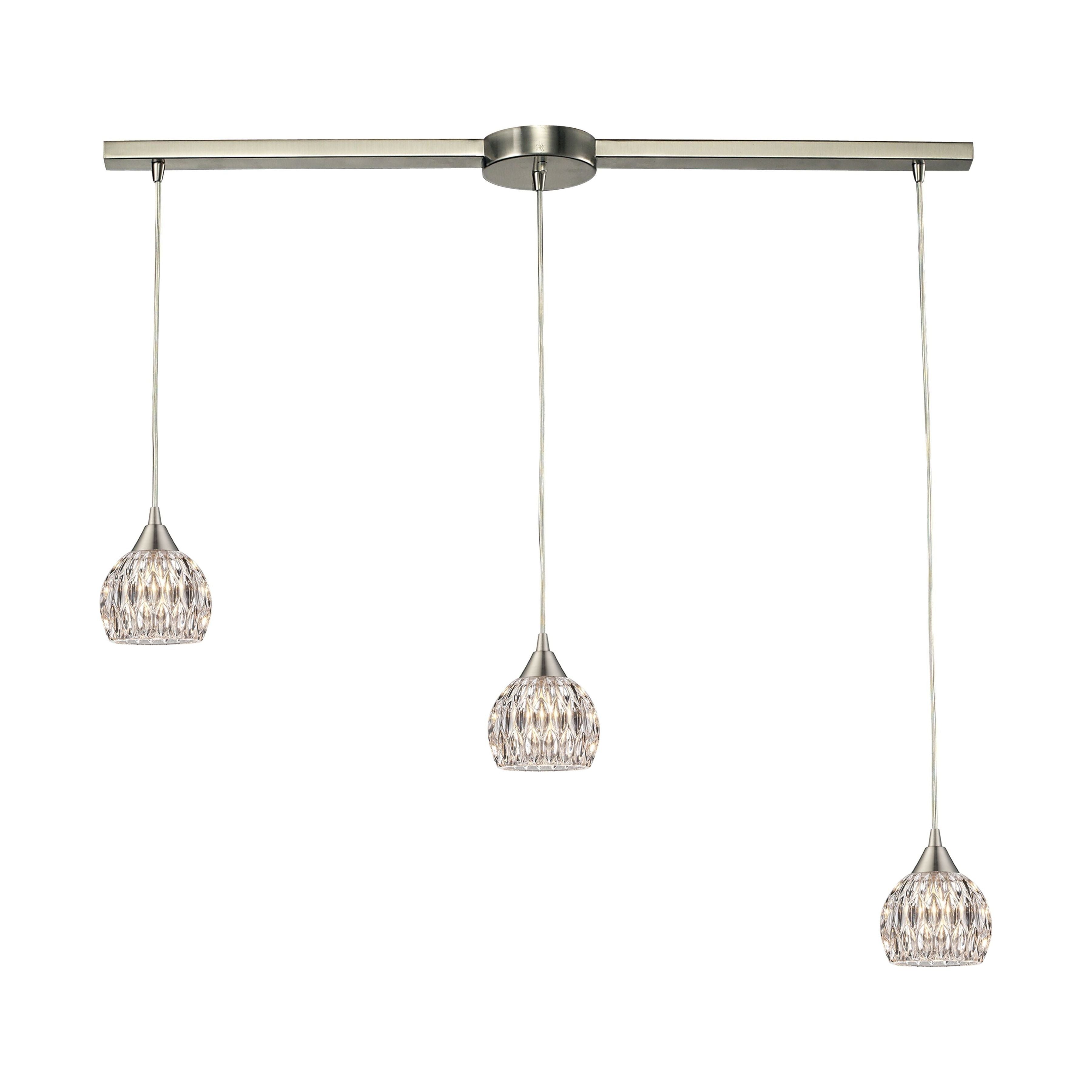 Kersey 36" Wide 3-Light Pendant