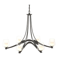 Oval Ribbon 6-Arm Chandelier