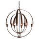 Double Cirque Chandelier