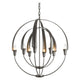 Double Cirque Chandelier