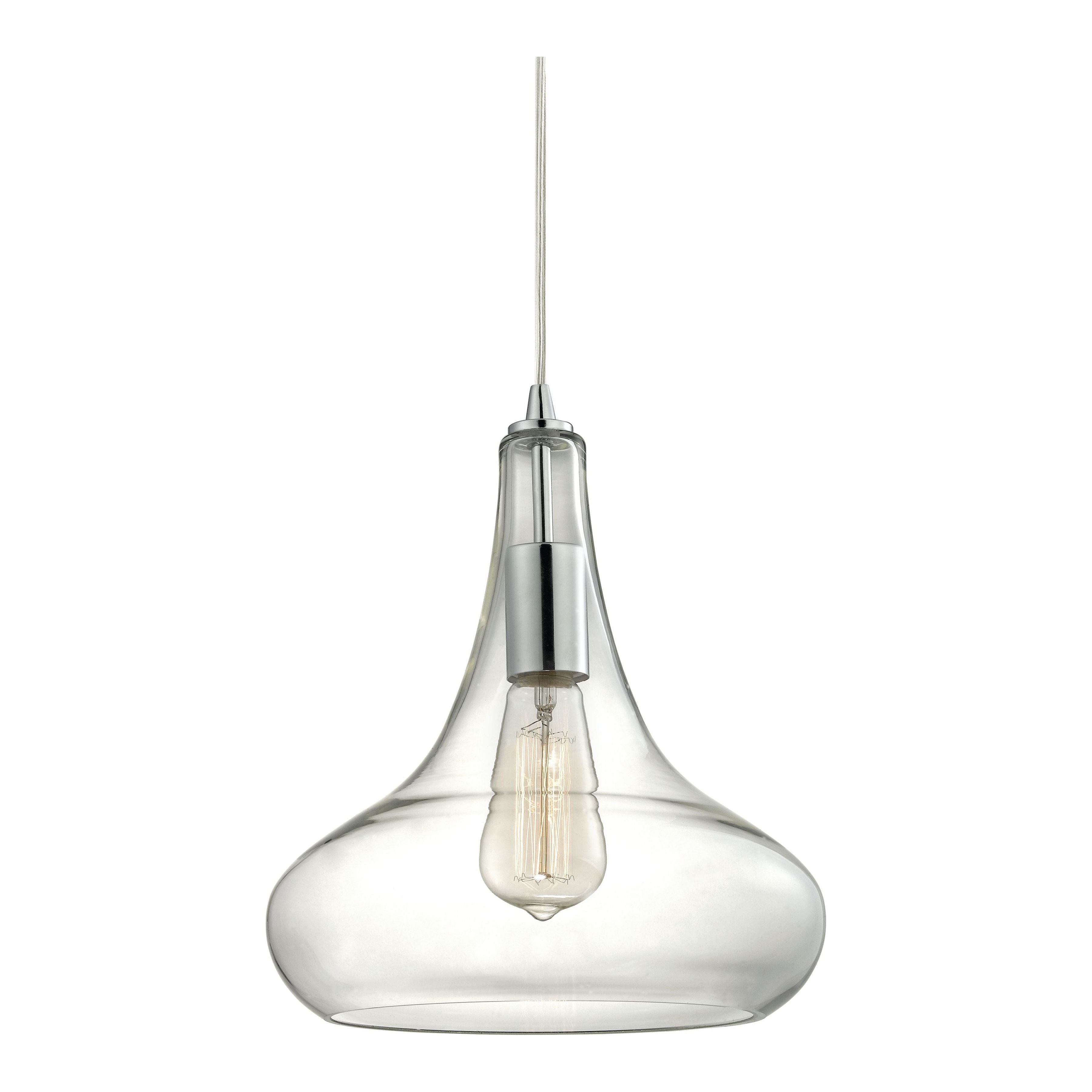 Orbital 10" Wide 1-Light Pendant