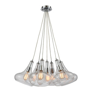 Orbital 28" Wide 7-Light Pendant