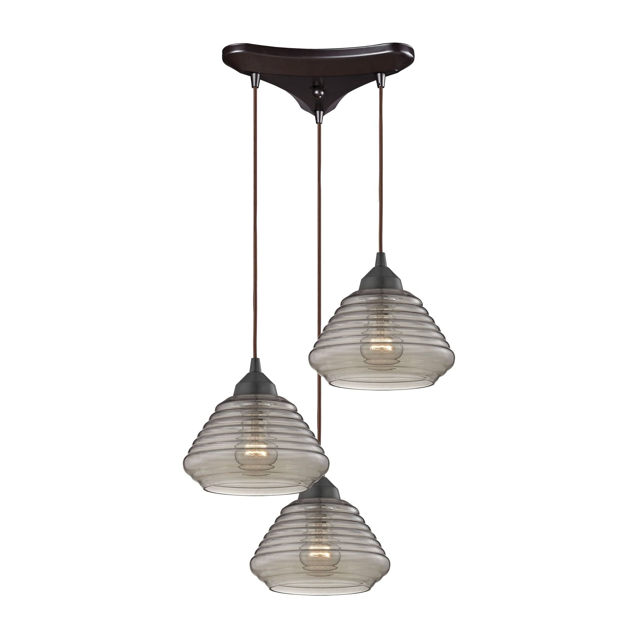 Orbital 10" Wide 3-Light Pendant