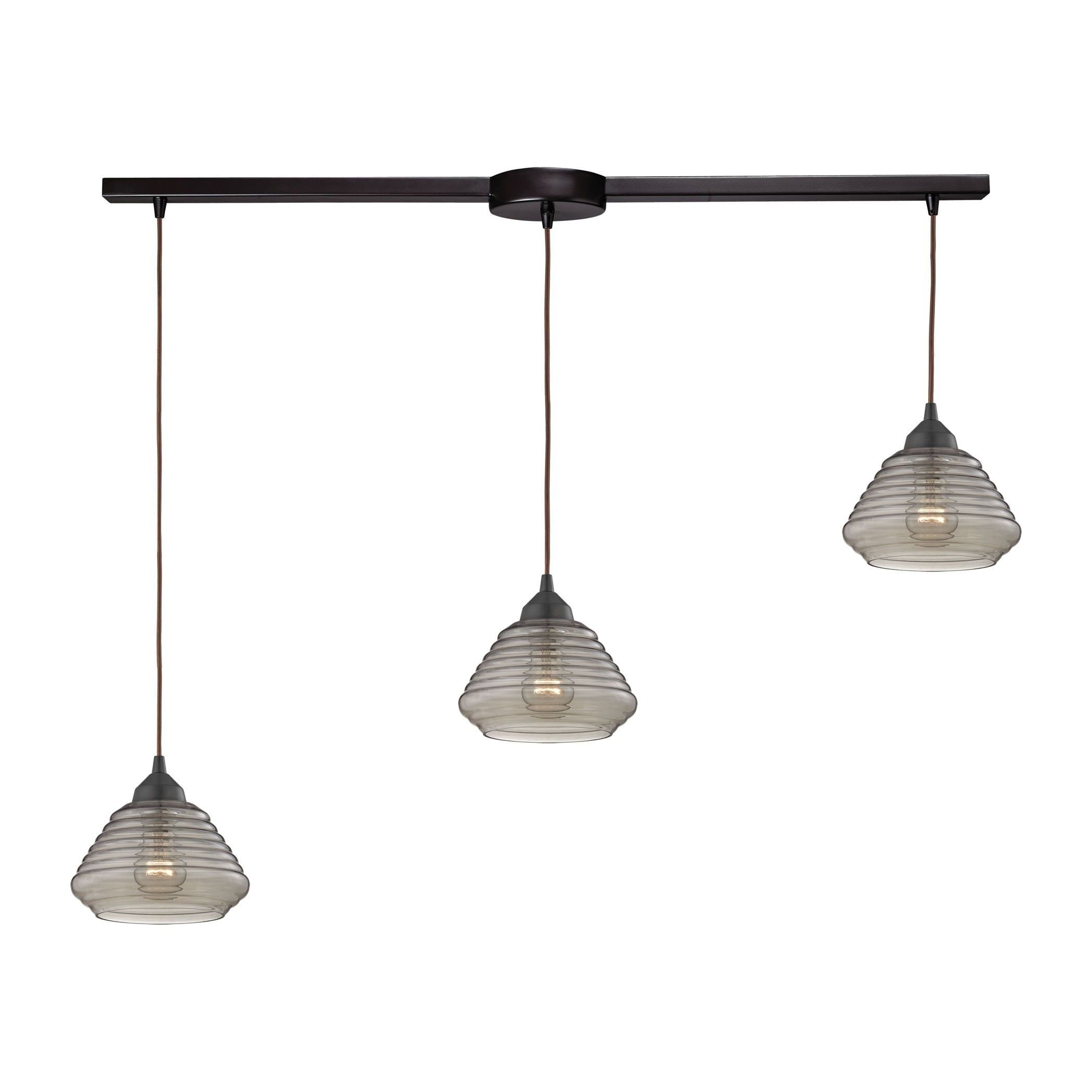 Orbital 36" Wide 3-Light Pendant