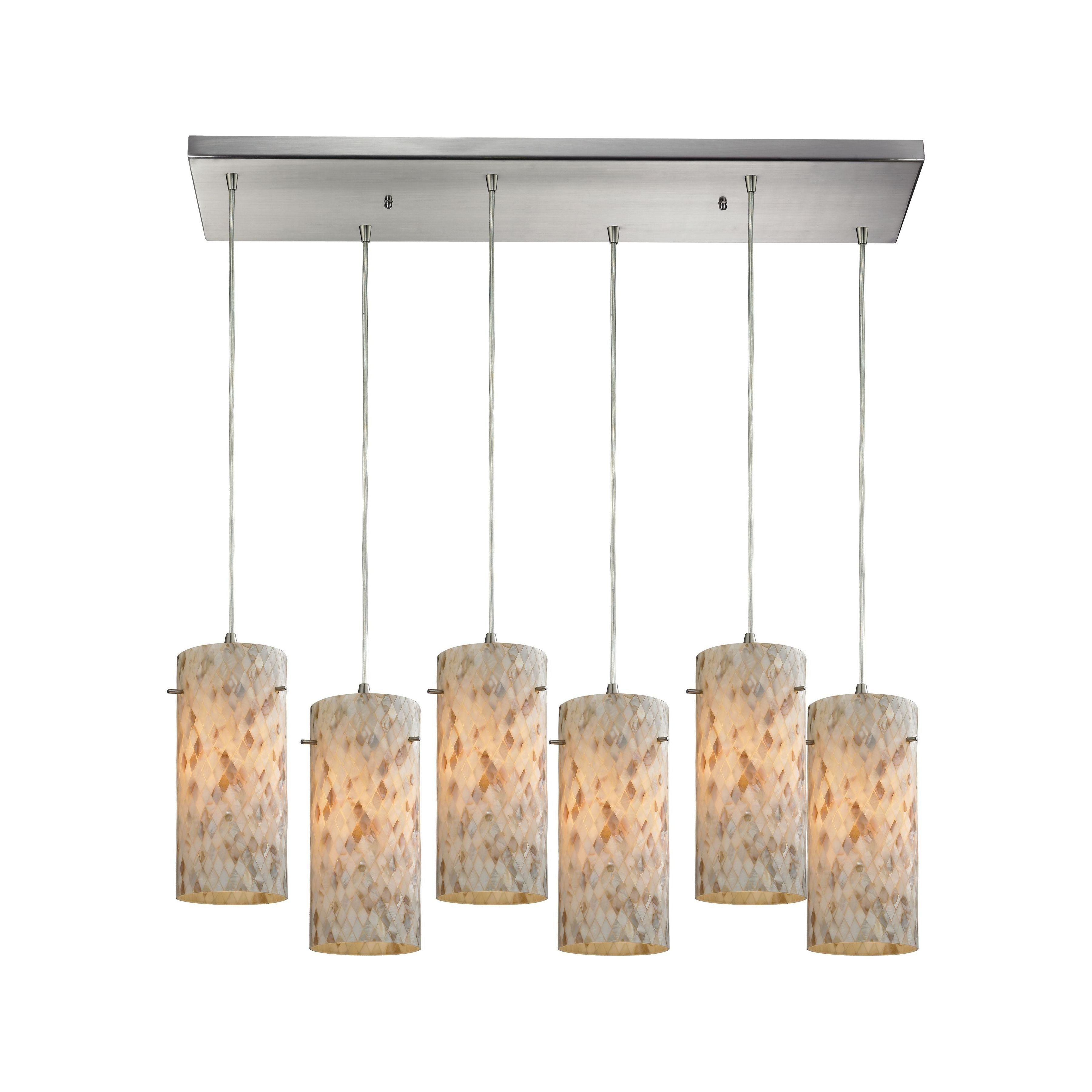 Capri 30" Wide 6-Light Pendant