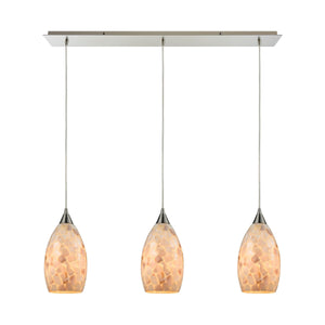 Capri 36" Wide 3-Light Pendant