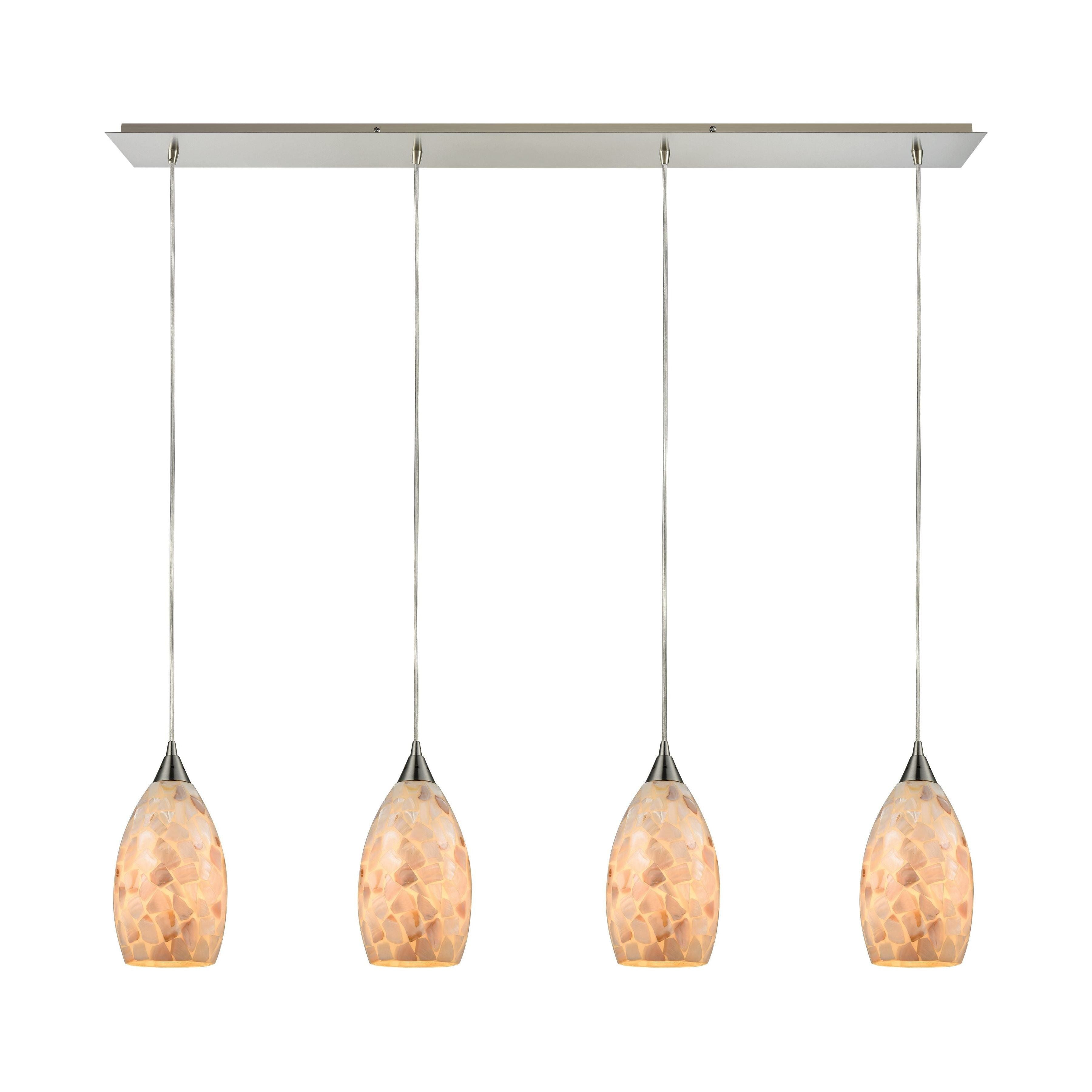 Capri 46" Wide 4-Light Pendant