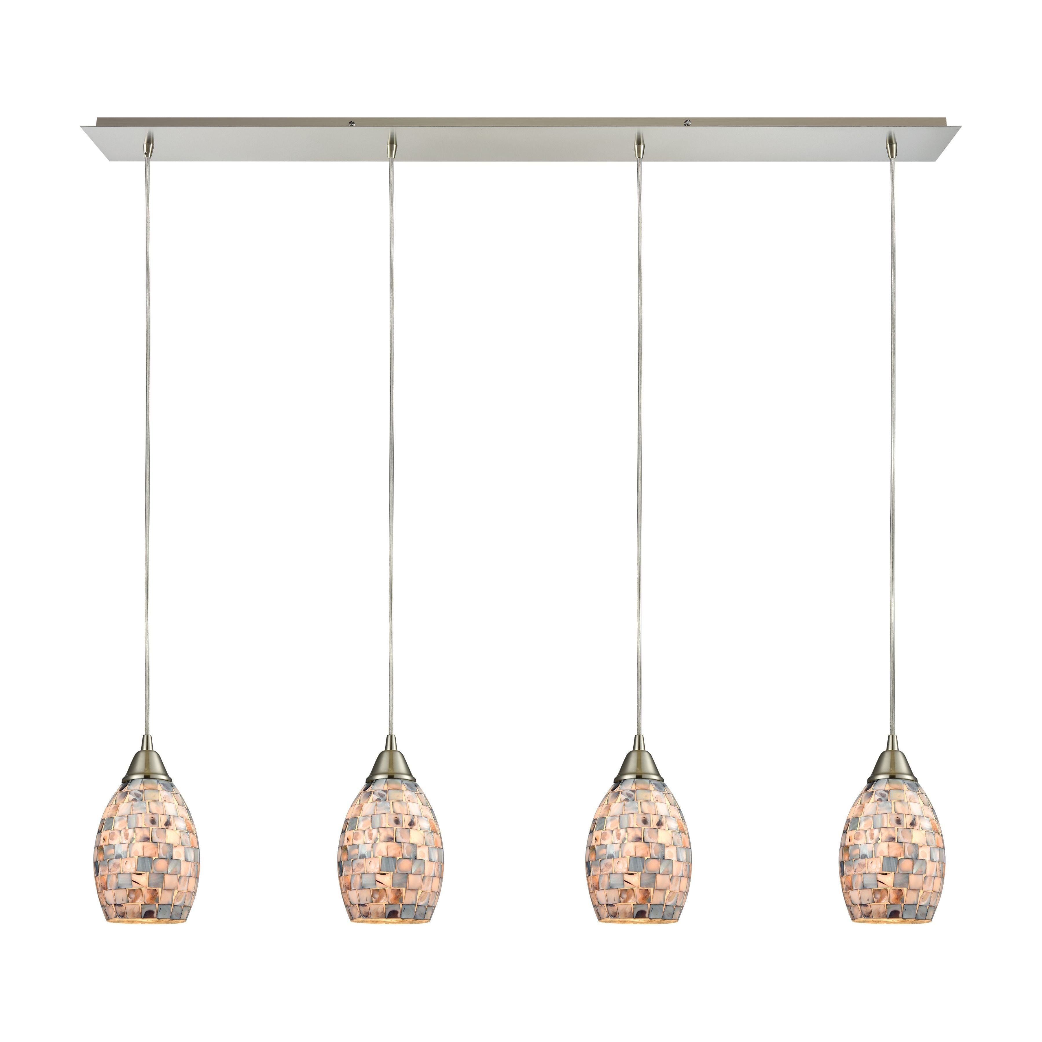 Capri 46" Wide 4-Light Pendant