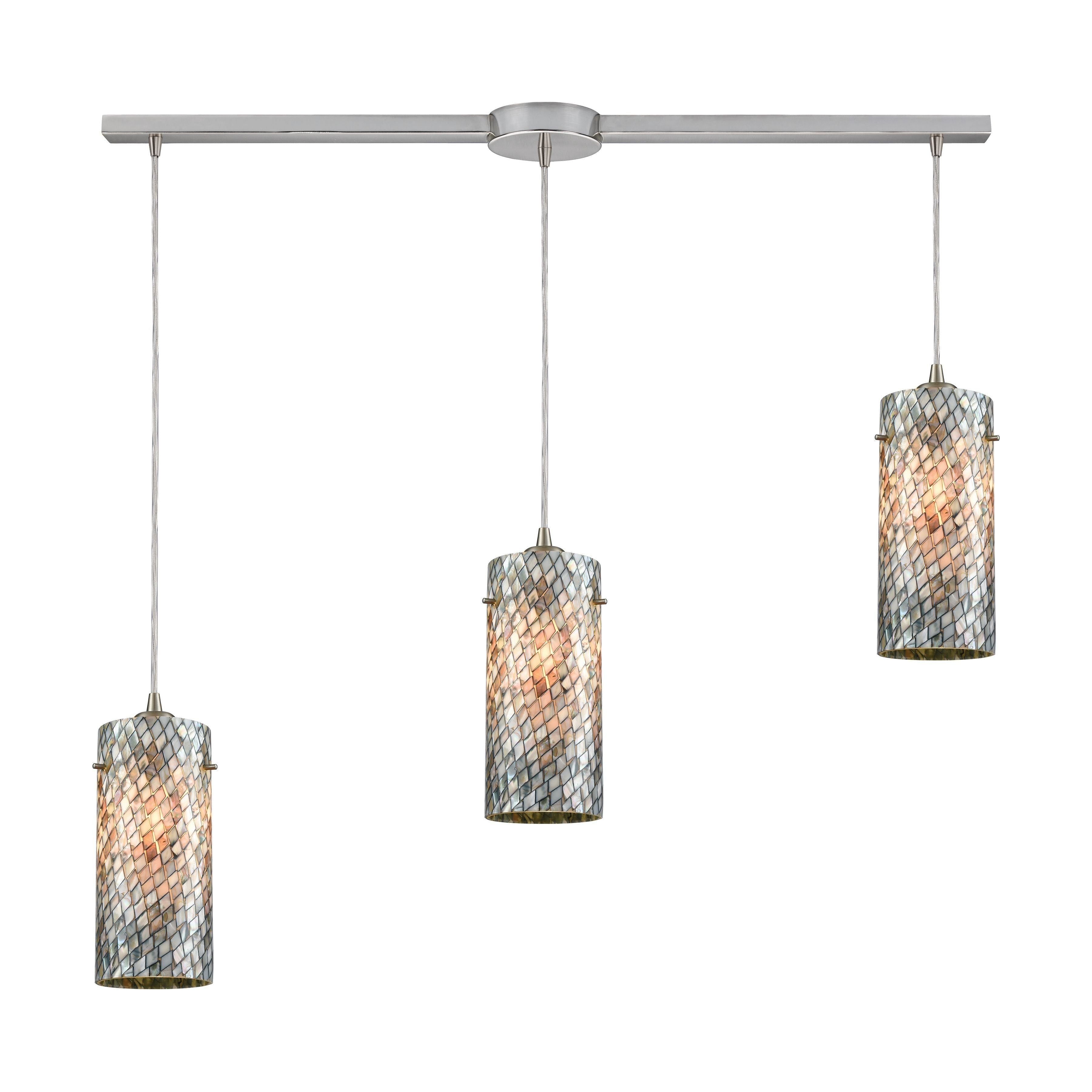 Capri 38" Wide 3-Light Pendant