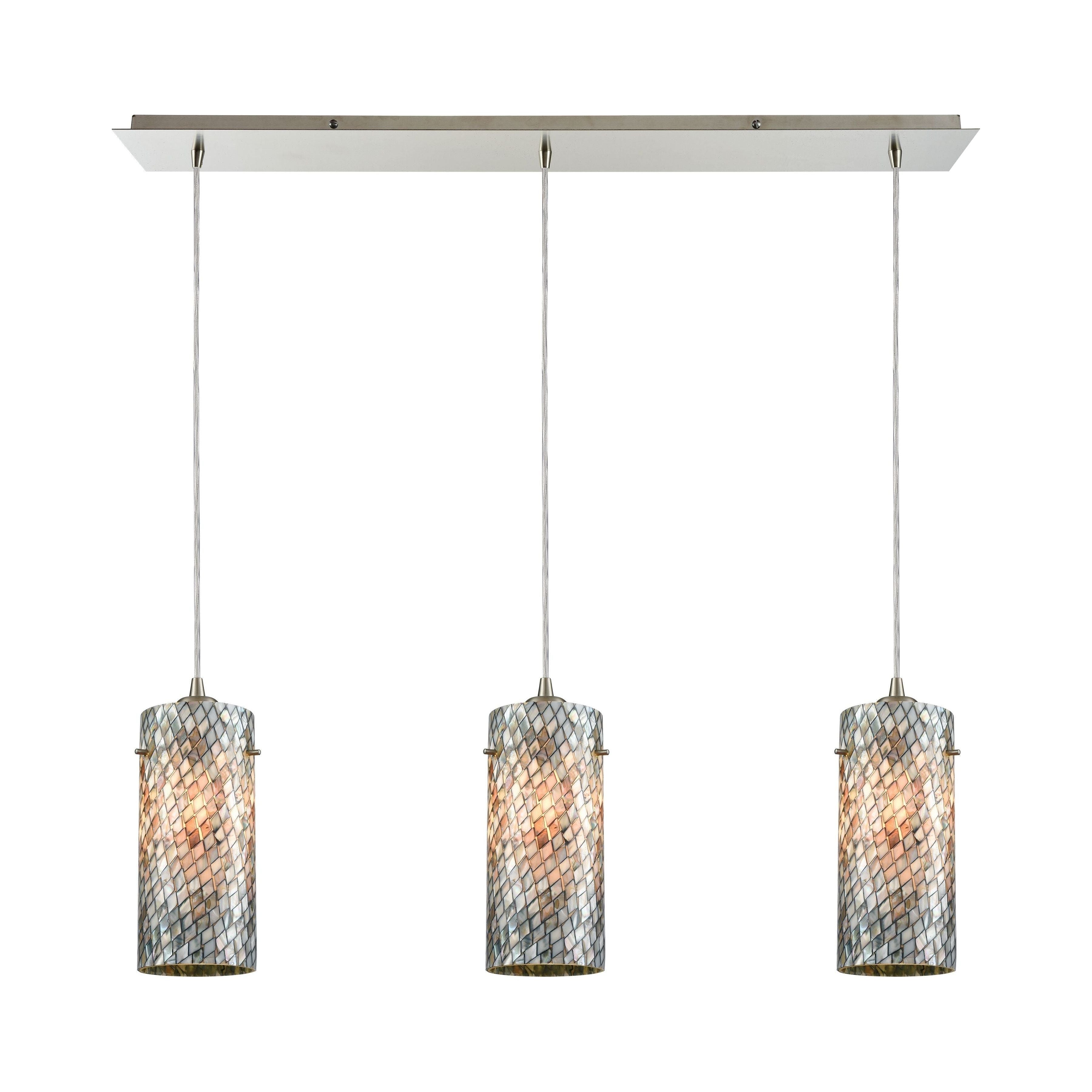 Capri 36" Wide 3-Light Pendant