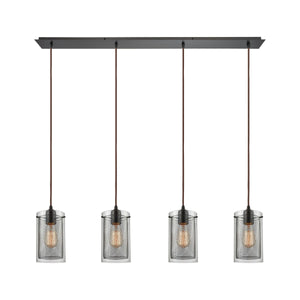 Brant 46" Wide 4-Light Pendant