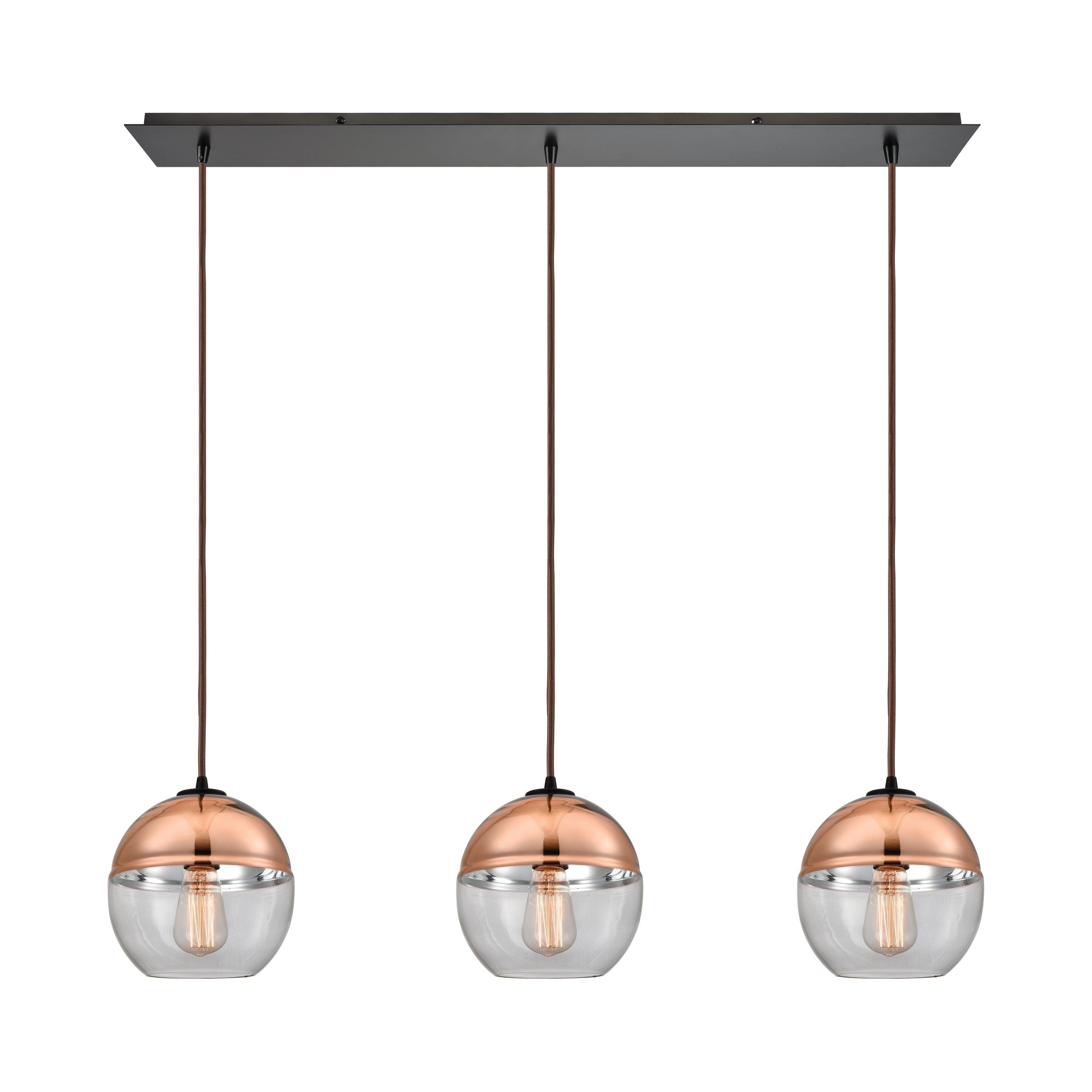 Revelo 36" Wide 3-Light Multi Pendant