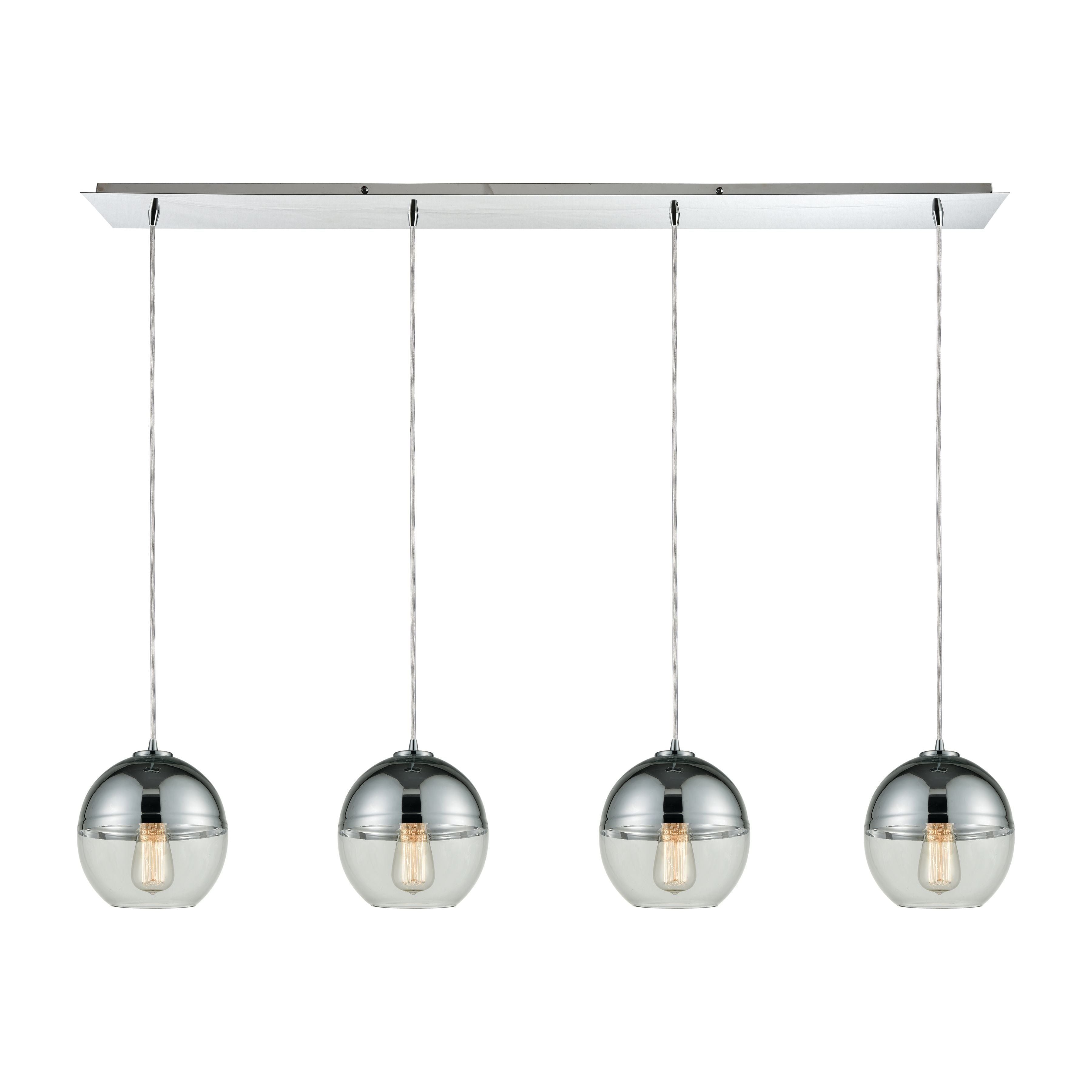 Revelo 46" Wide 4-Light Mini Pendant