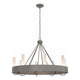 Banded Ring Chandelier