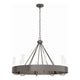Banded Ring Chandelier