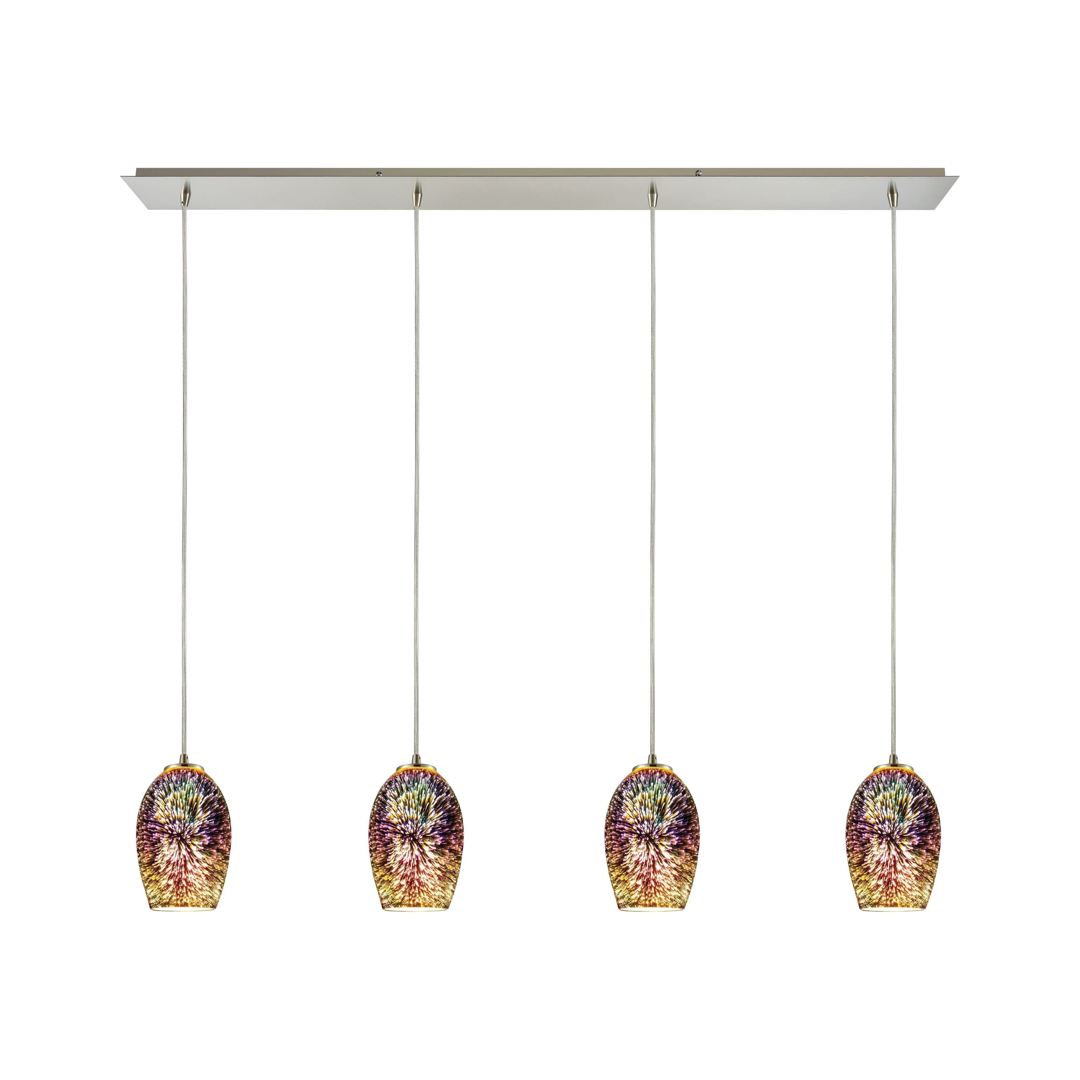 Illusions 46" Wide 3-Light Pendant