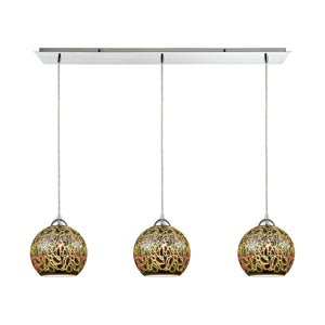 Illusions 36" Wide 3-Light Pendant