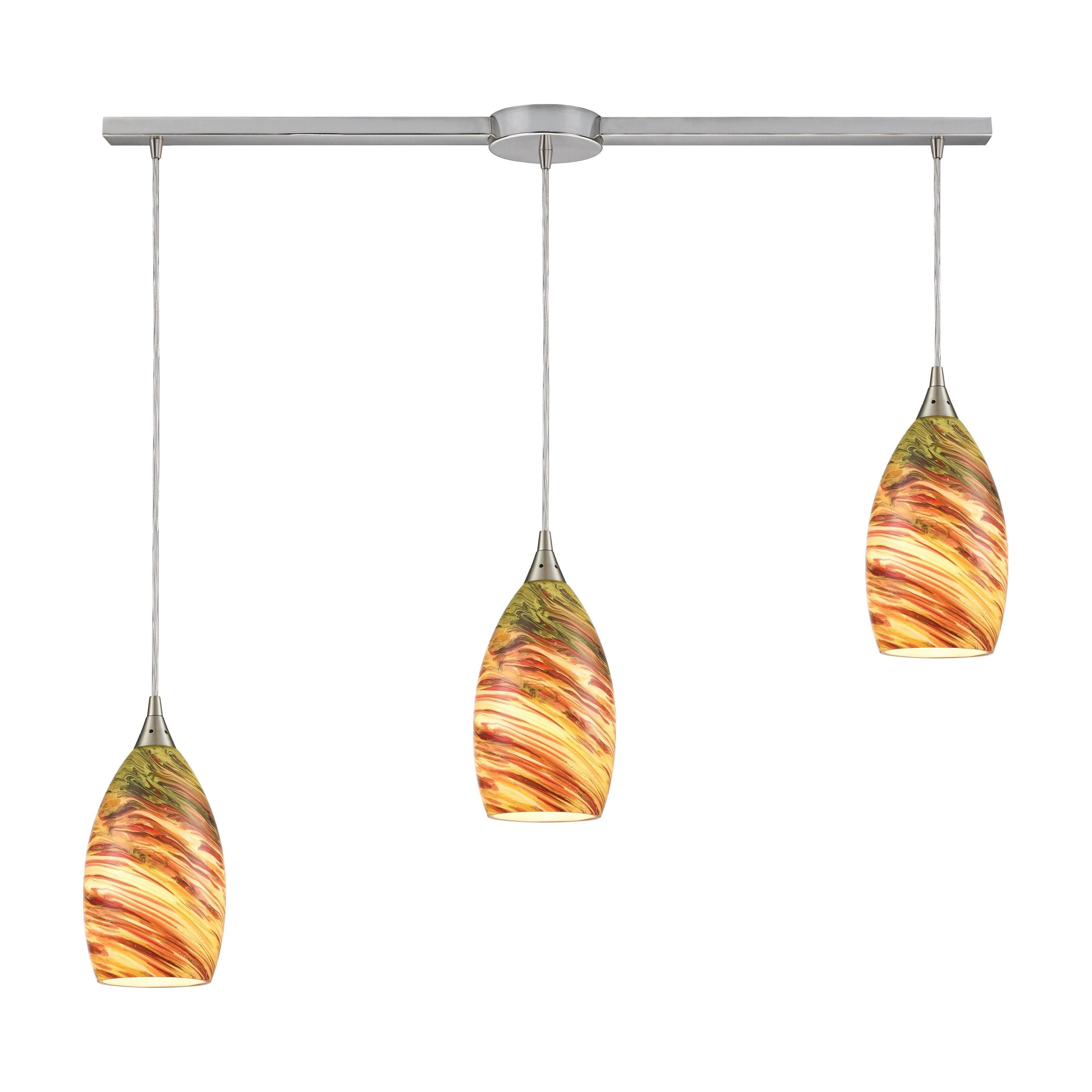 Collanino 38" Wide 3-Light Pendant