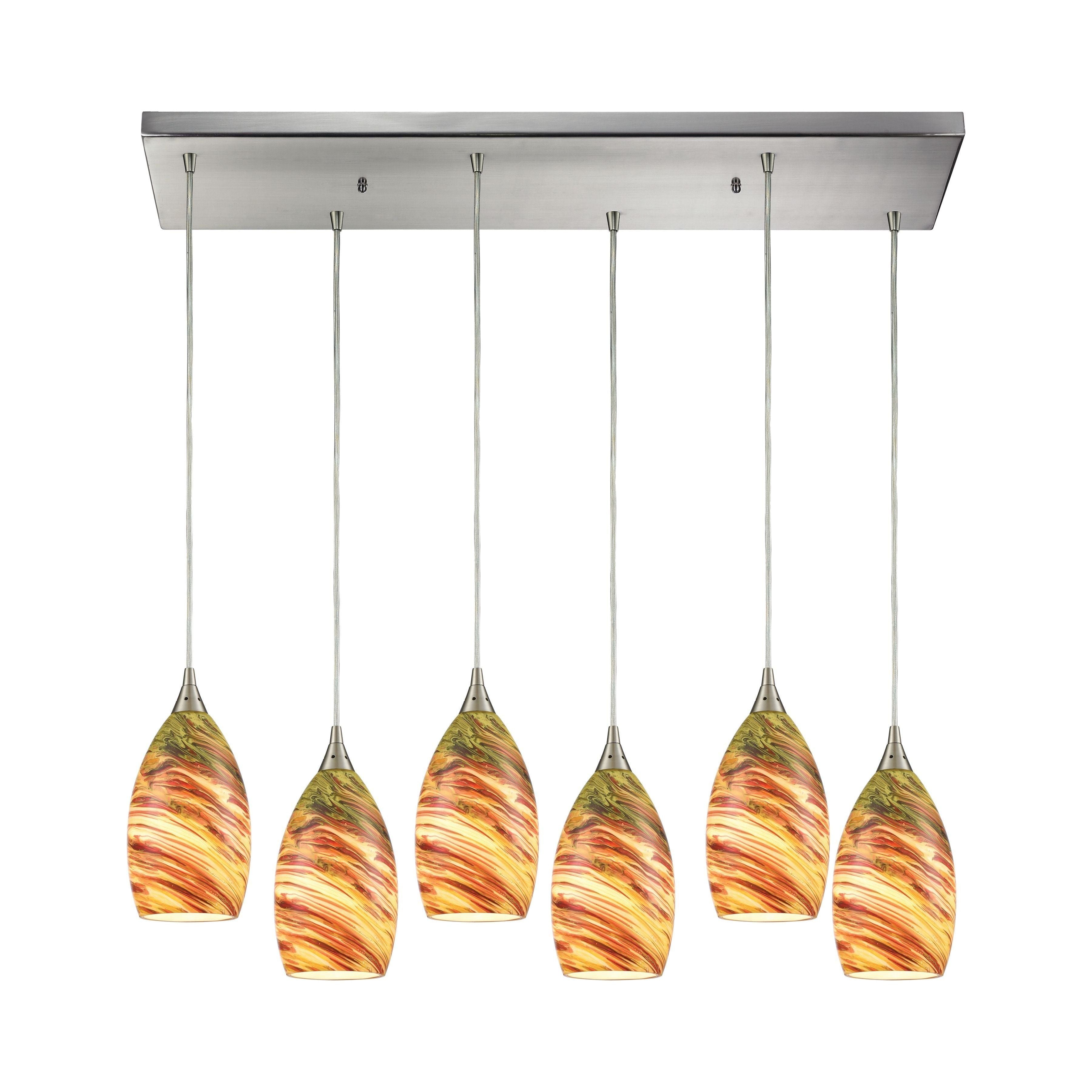 Collanino 32" Wide 6-Light Pendant