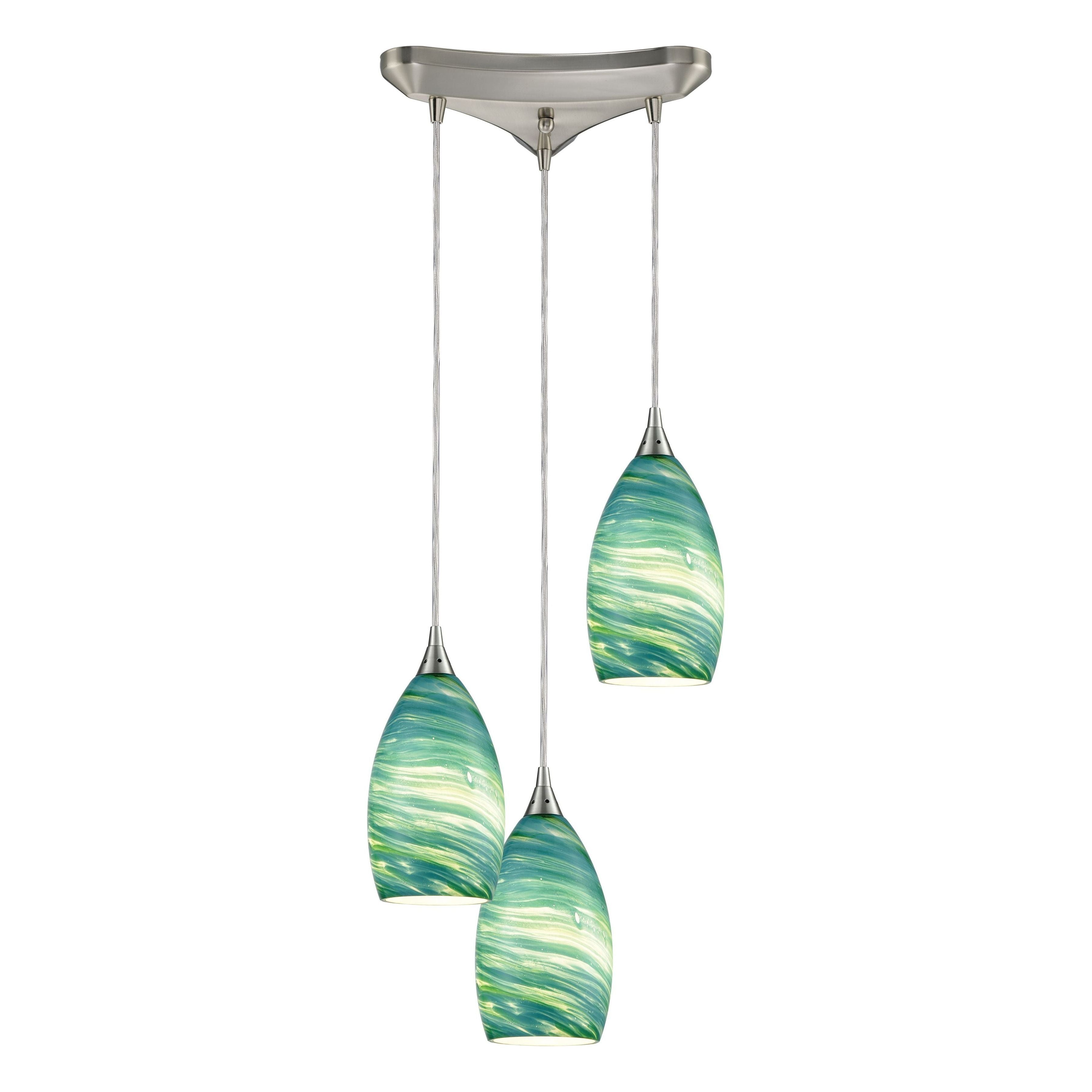 Collanino 12" Wide 3-Light Pendant