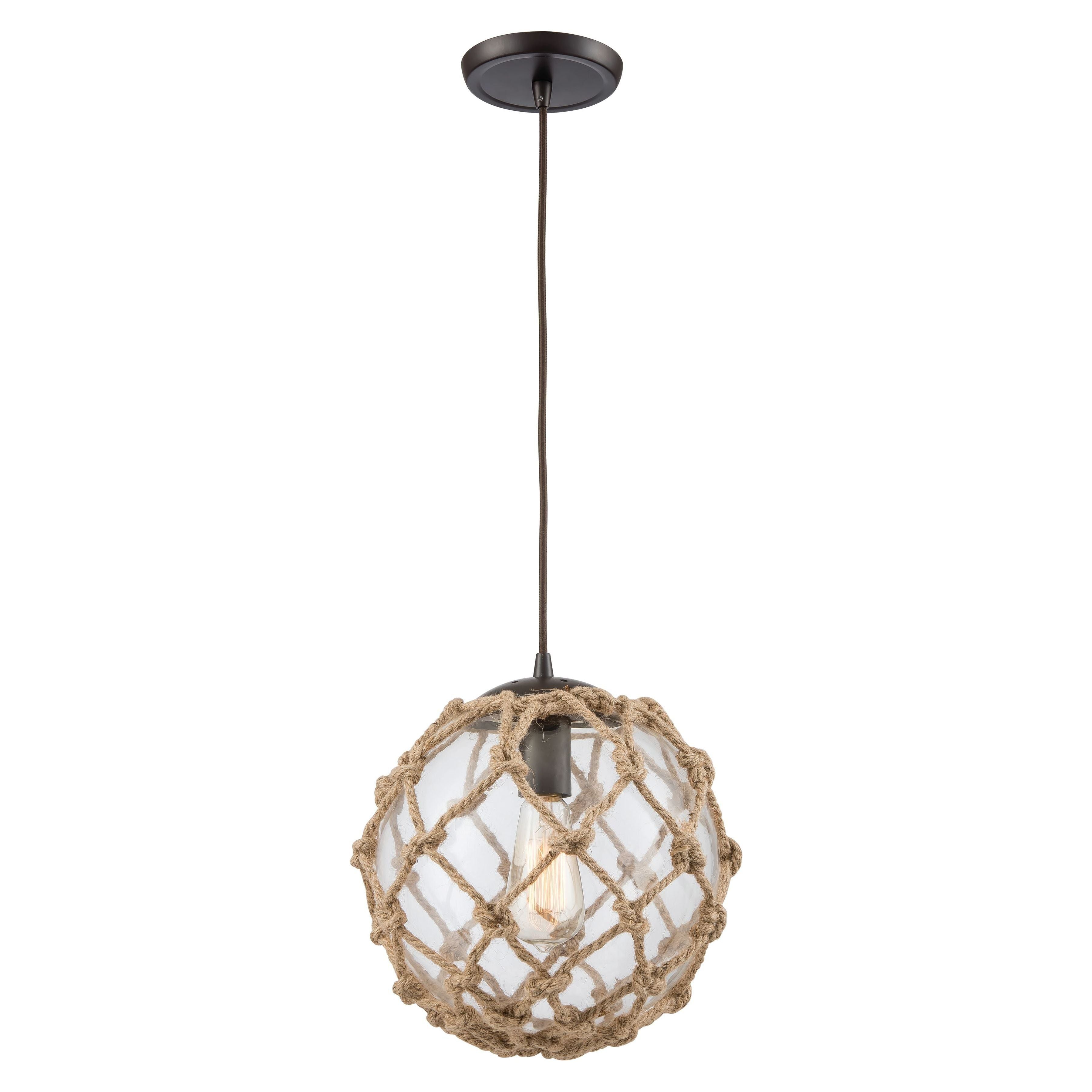 Coastal Inlet 11" Wide 1-Light Pendant