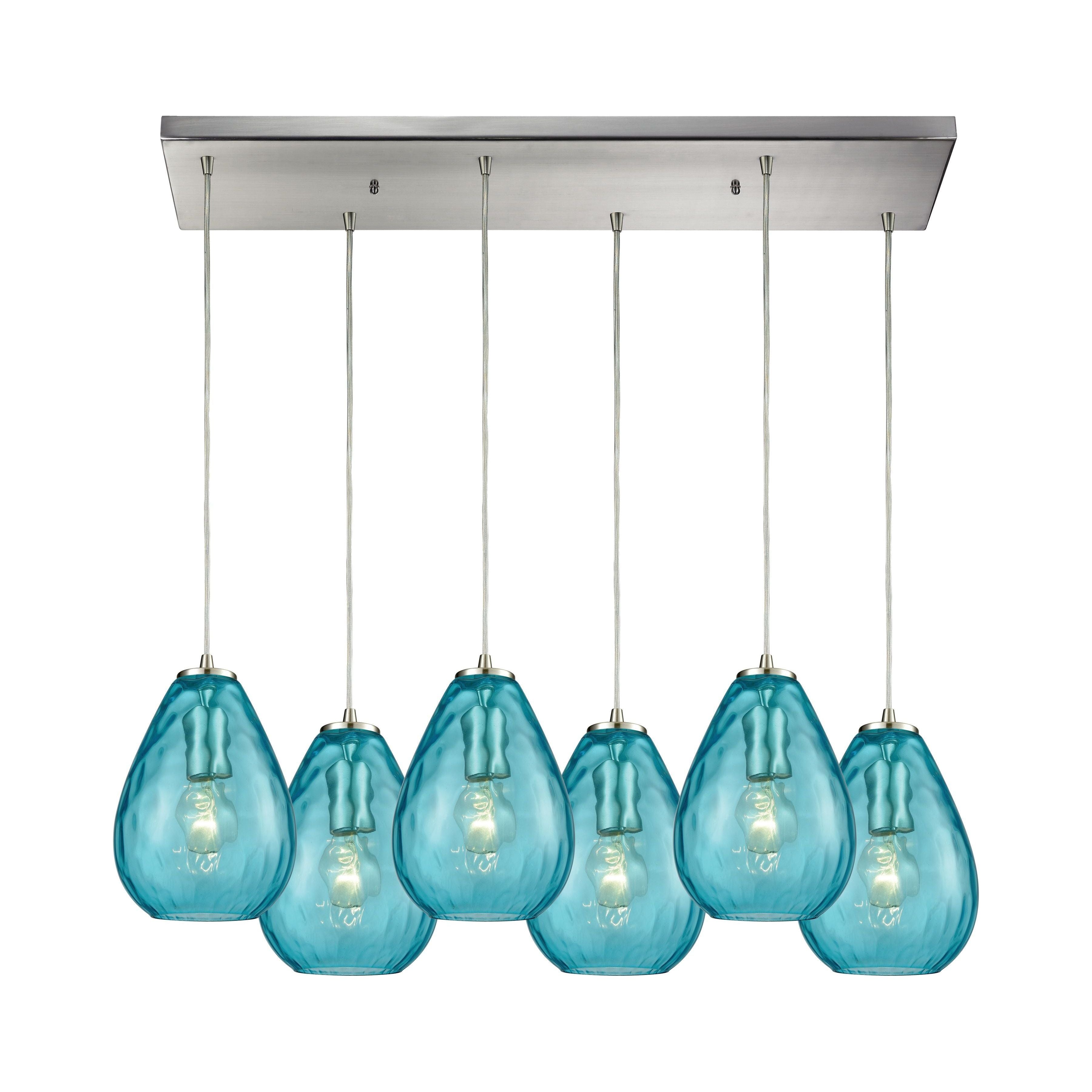 Lagoon 30" Wide 6-Light Pendant