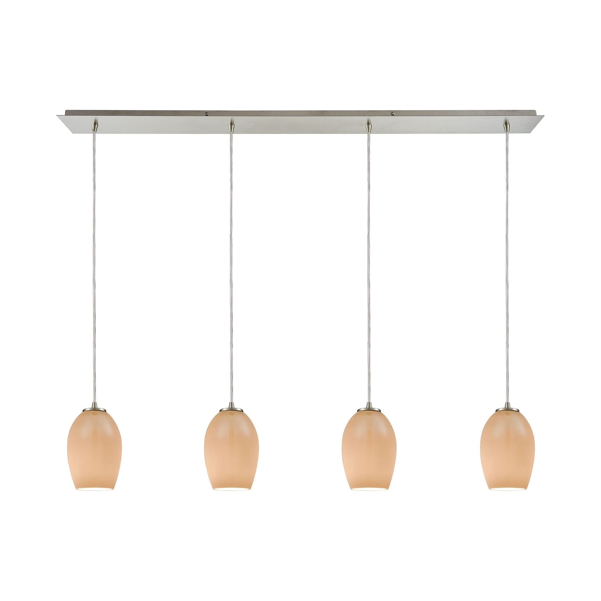 Villiska 46" Wide 4-Light Mini Pendant