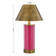Molly 1-Light Portable Rechargeable LED Table Lamp
