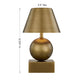 Silas 1-Light Portable Rechargeable LED Table Lamp