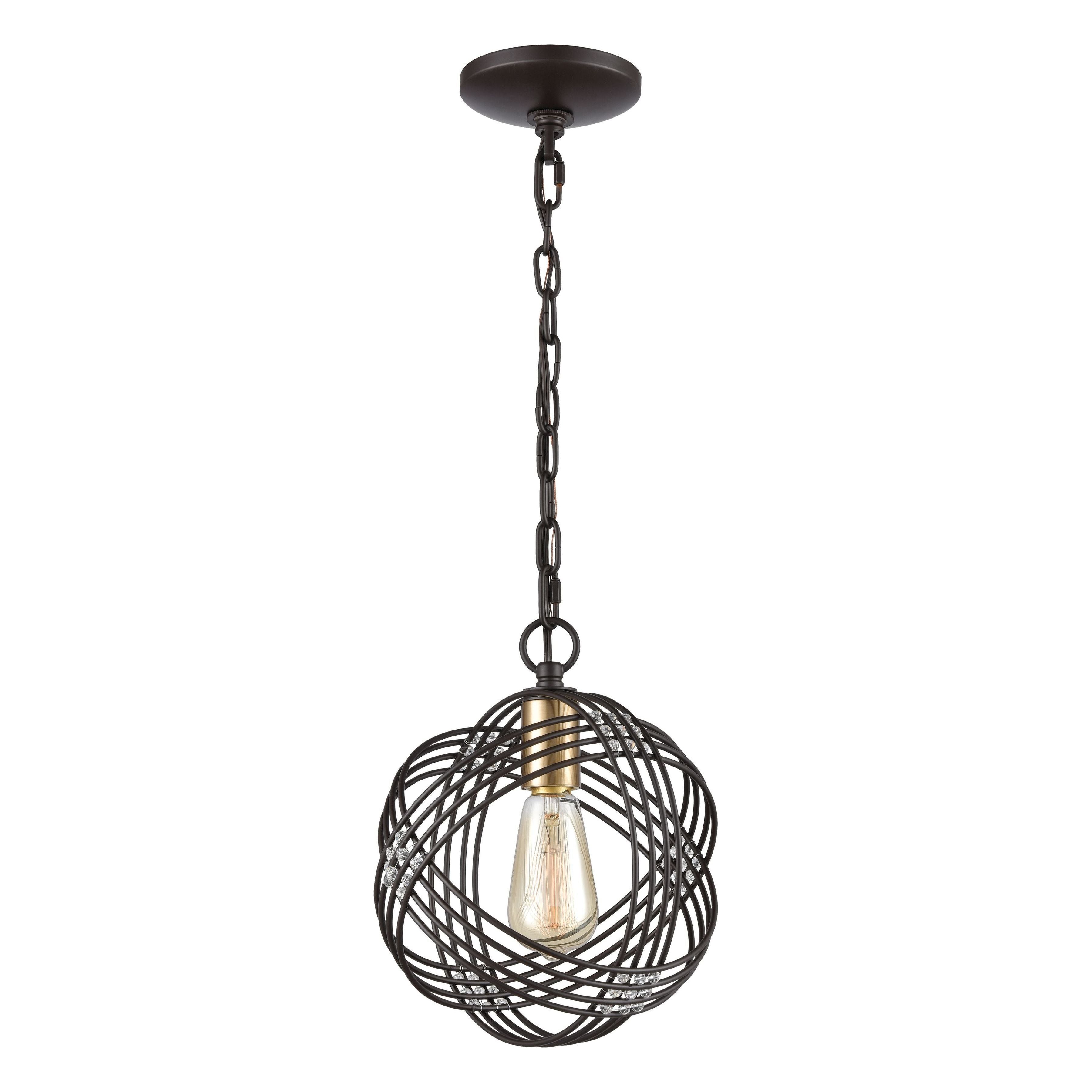 Concentric 9" Wide 1-Light Mini Pendant