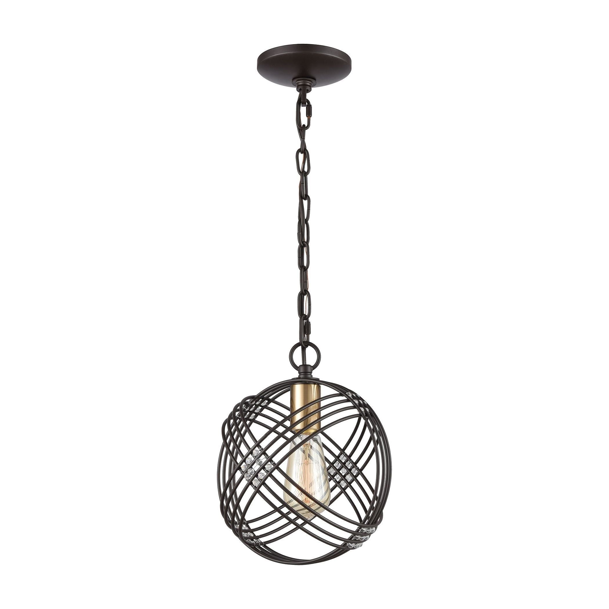 Concentric 9" Wide 1-Light Mini Pendant