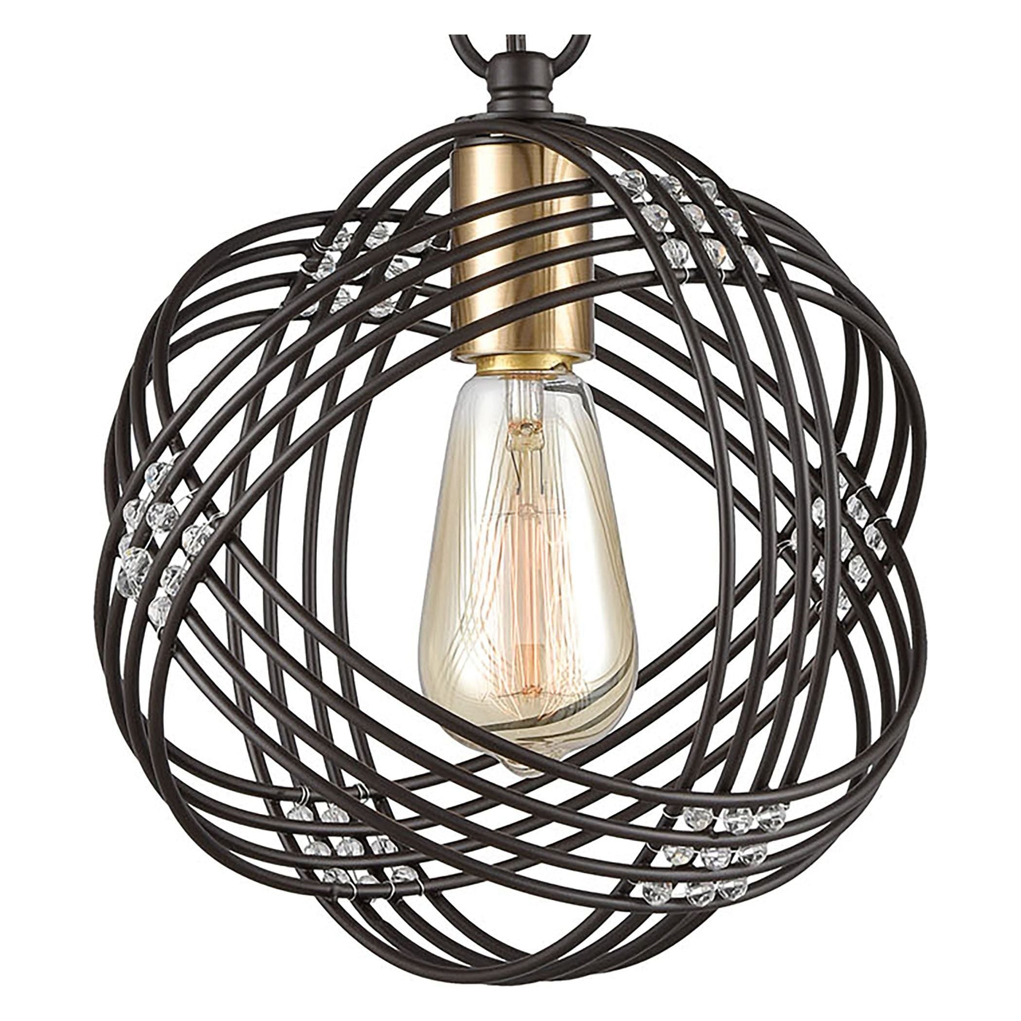 Concentric 9" Wide 1-Light Mini Pendant